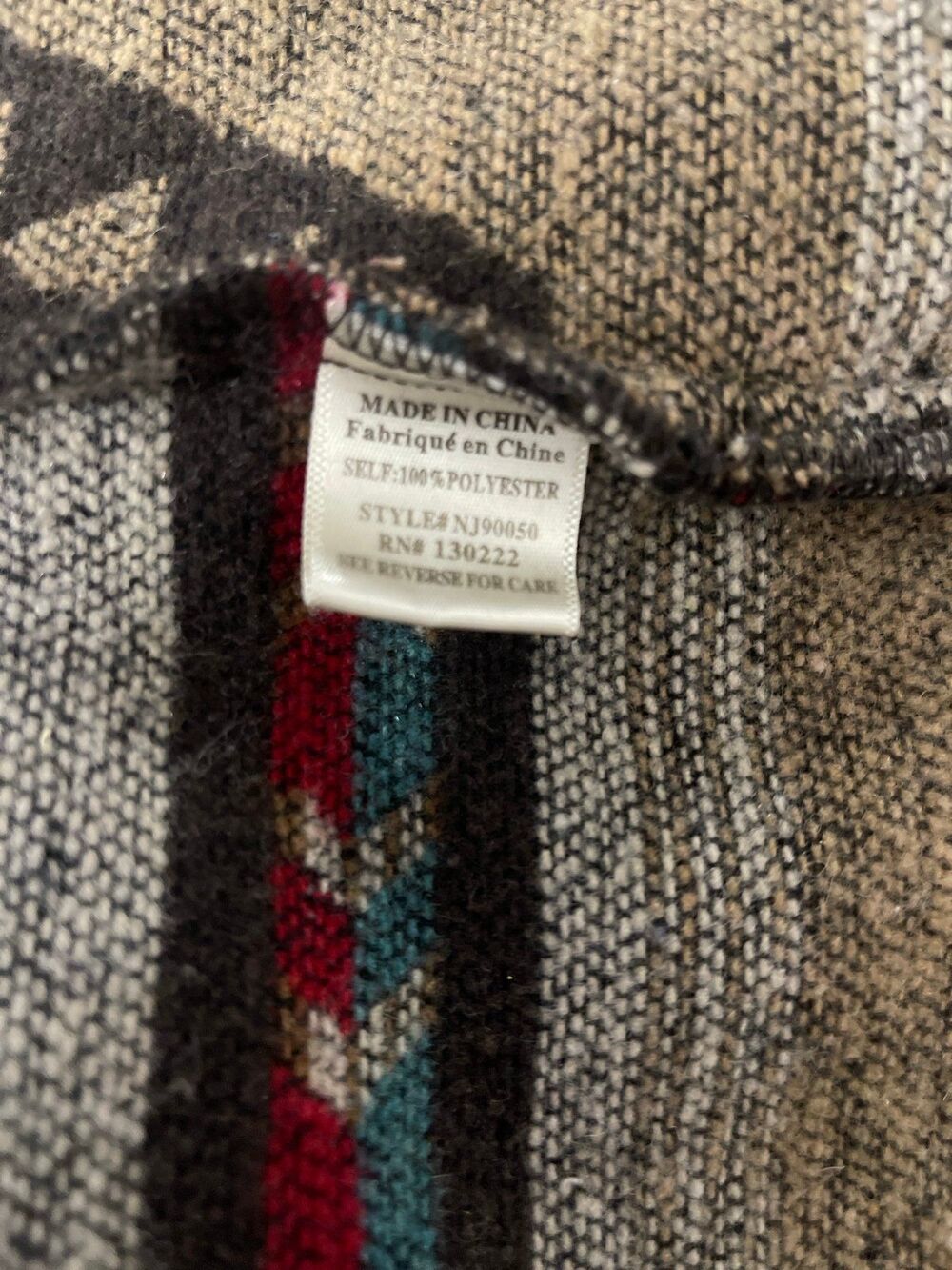 New In Brand Aztec Shacket Size Small - Picture 6 of 8